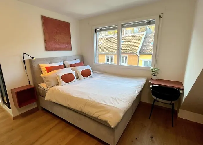 & Modern Penthouse-studio With Balcony & Air-condition Apartman Zürich